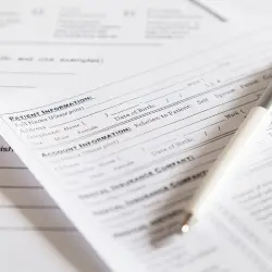 Paperwork and forms for mental health support